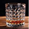 WQR Italian Premium Cristalleria Old Fashioned Crystal Long Drink Whiskey Glass 320 ml Set of (11no ^^, 4)
