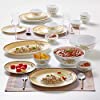 Larah by BOROSIL Kohinoor Yellow Sapphire Opalware Dinner Set, Opal Glass Dinner Plates & Bowls, Crockery Set for Dining, 27 Pieces