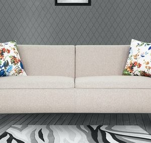 Buffalo 3 Seater Sofa In Beige Colour