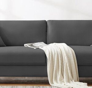 Daroo 3 Seater Sofa In Davy Grey Colour