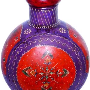 R S Jewels Handmade Decoretive Designs Iron Pot Vase Showpiece  -  76 cm