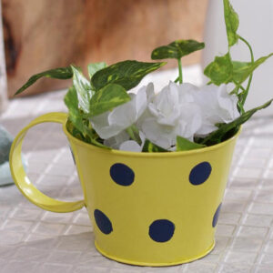 Small Polka Cup Planter