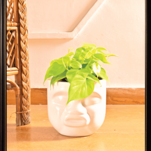 Unwavered Love - Kids Pout Face Ceramic Pot (7.9 Inch Width)